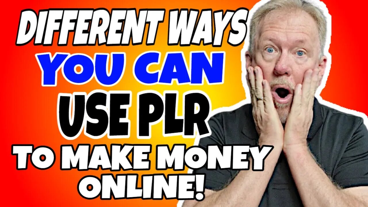 Different Ways You Can Use PLR Products To Make Money Online