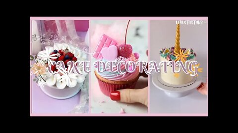 SATISFYING CAKE DECORATING 🎂 COMPILATION | cute|tasty | satisfying| cake decorations | LeylsTiktoks