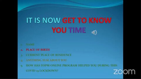 TOPM Ministry's Testimony