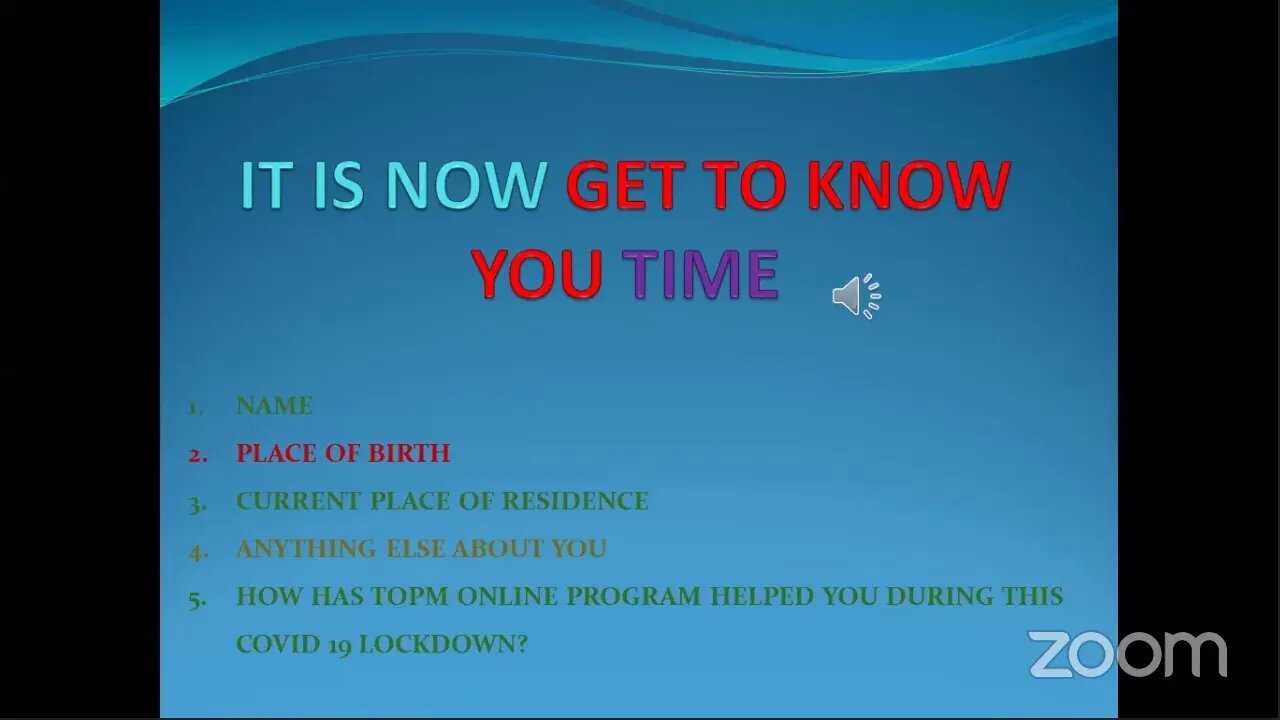 TOPM Ministry's Testimony