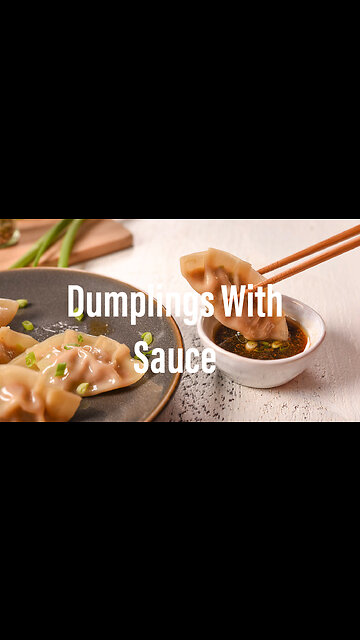 Dumplings With Sauce Recipe!!