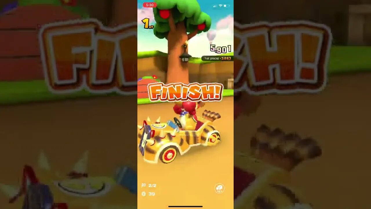 Mario Kart Tour - Yoshi (Kangaroo) Gameplay (High-End Yoshi Pipe Reward Driver)