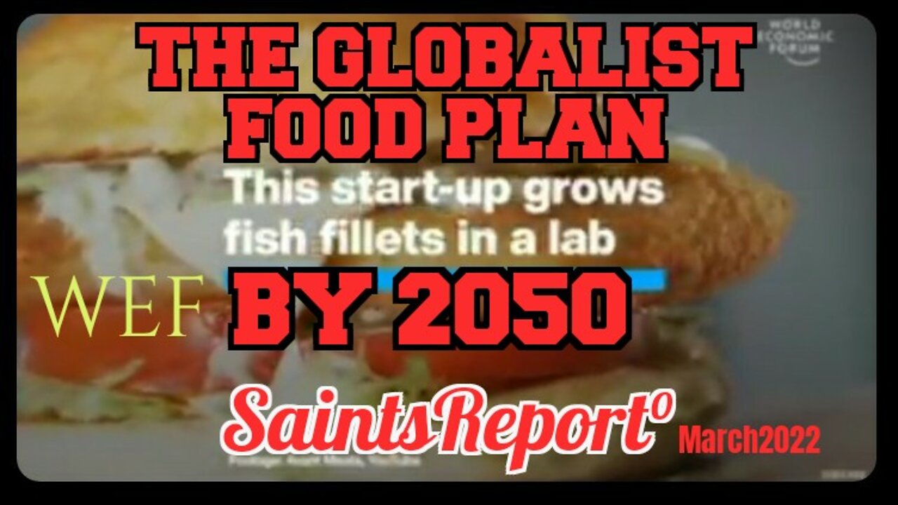 V965. 🚨The Globalist Food Plan⌛