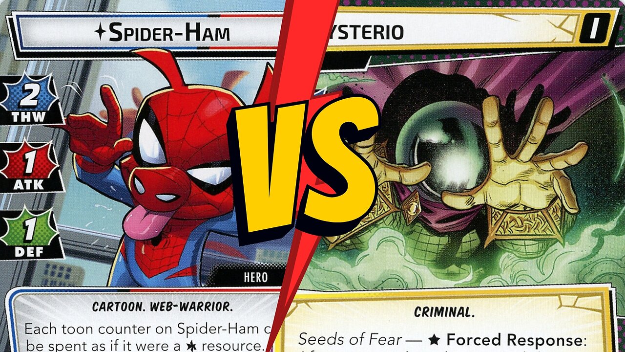 Spider-Ham vs. Mysterio - Marvel Champions