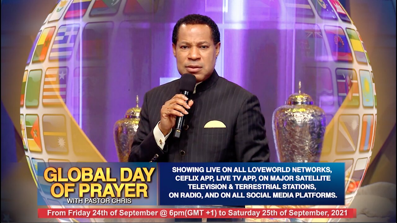 Global Day of Prayer with Pastor Chris | Friday, September 24, 2021