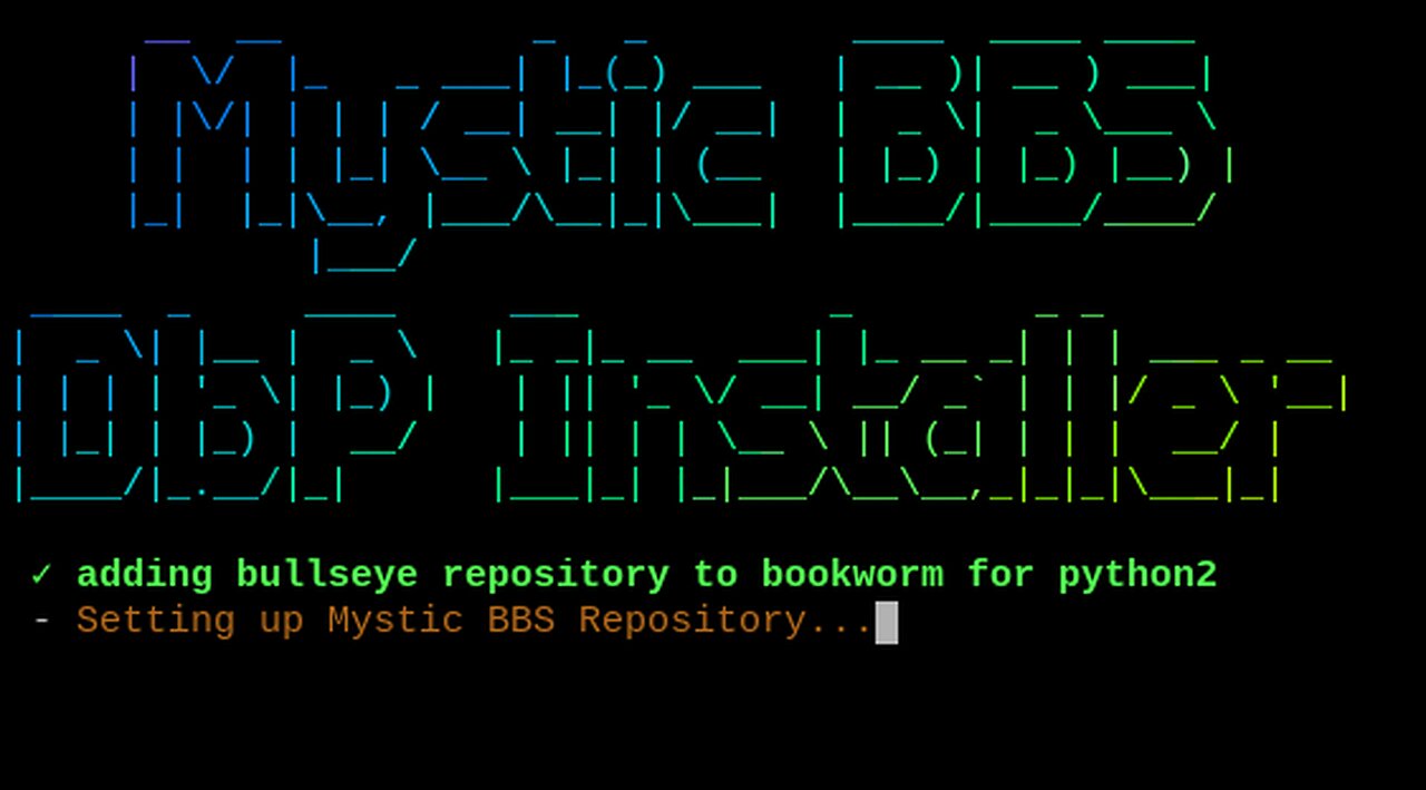 Mystic BBS Disconnected by Peer Installer