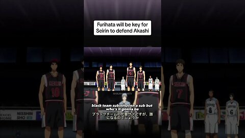 Furihata will be key for Seirin to defend Akashi 🤔 #anime #kurokonobasket #fyp