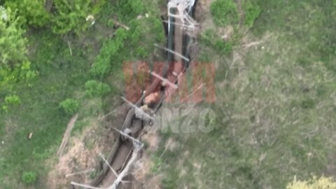 Russian forces destroyed dugouts of the Ukrainian forces in Avdeevka