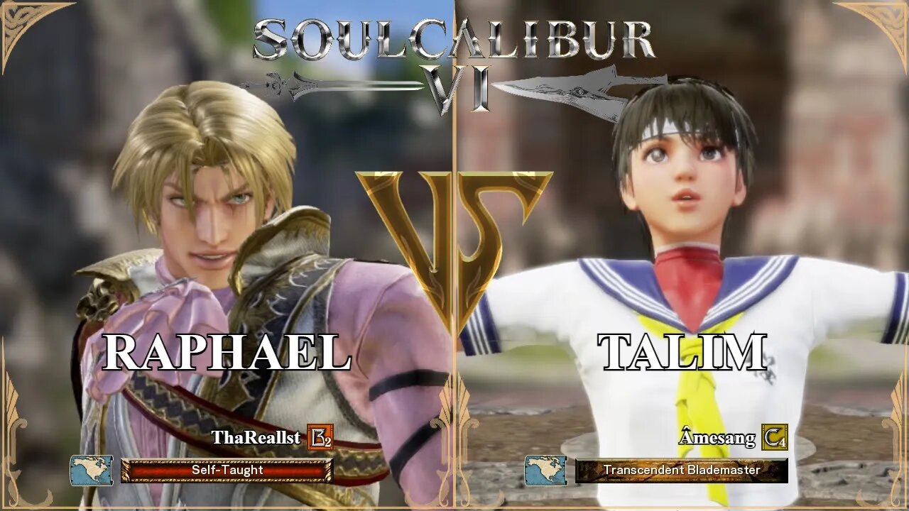 Raphael (ThaReallst) VS Talim (Âmesang) (SoulCalibur™ VI: Online)