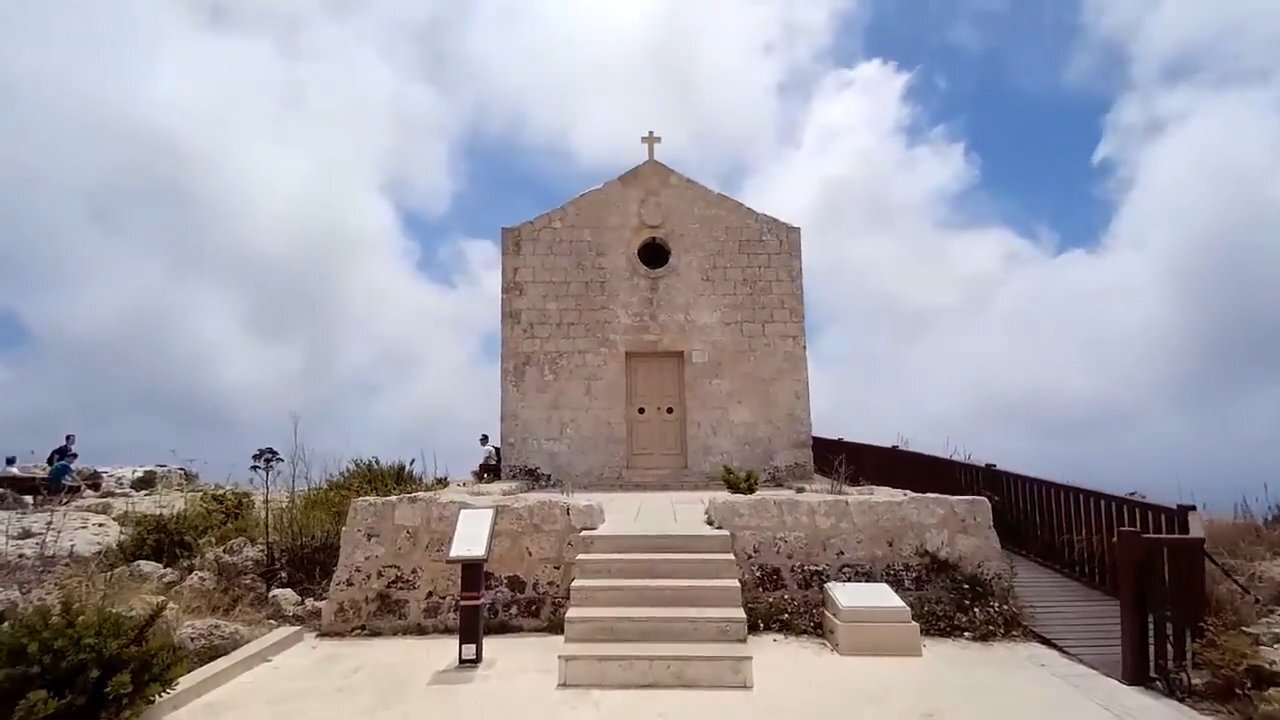 St Mary Magdalene Chapel at Dingli Cliffs & It's Amazing Views, MALTA TRIP June 2018