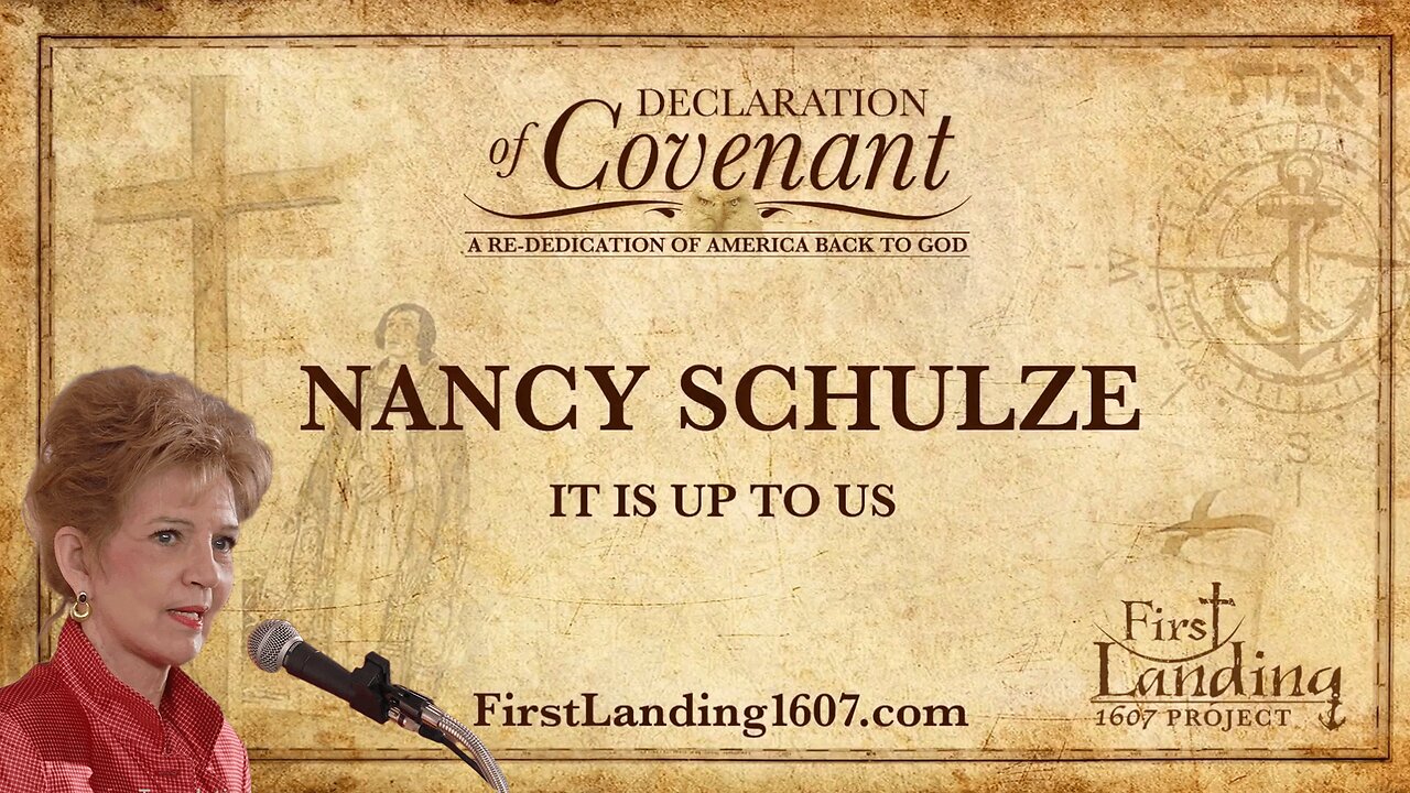 Nancy Schulze "It is up to us"