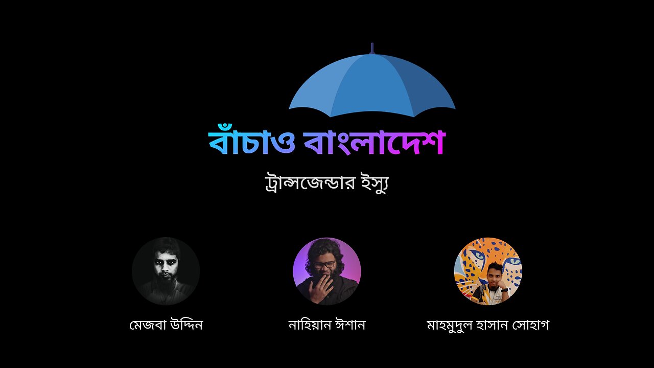 বাঁচাও বাংলাদেশ - ট্রান্সজেন্ডার / LGBTQ+ মতবাদ: পর্ব ১