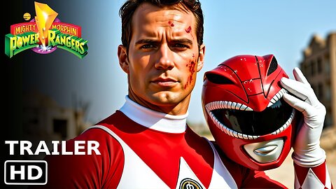 Powers Rangers: Teaser Trailer ¦ Henry Cavill, Margot Robbie, Johnny Deep ¦ AI Concept