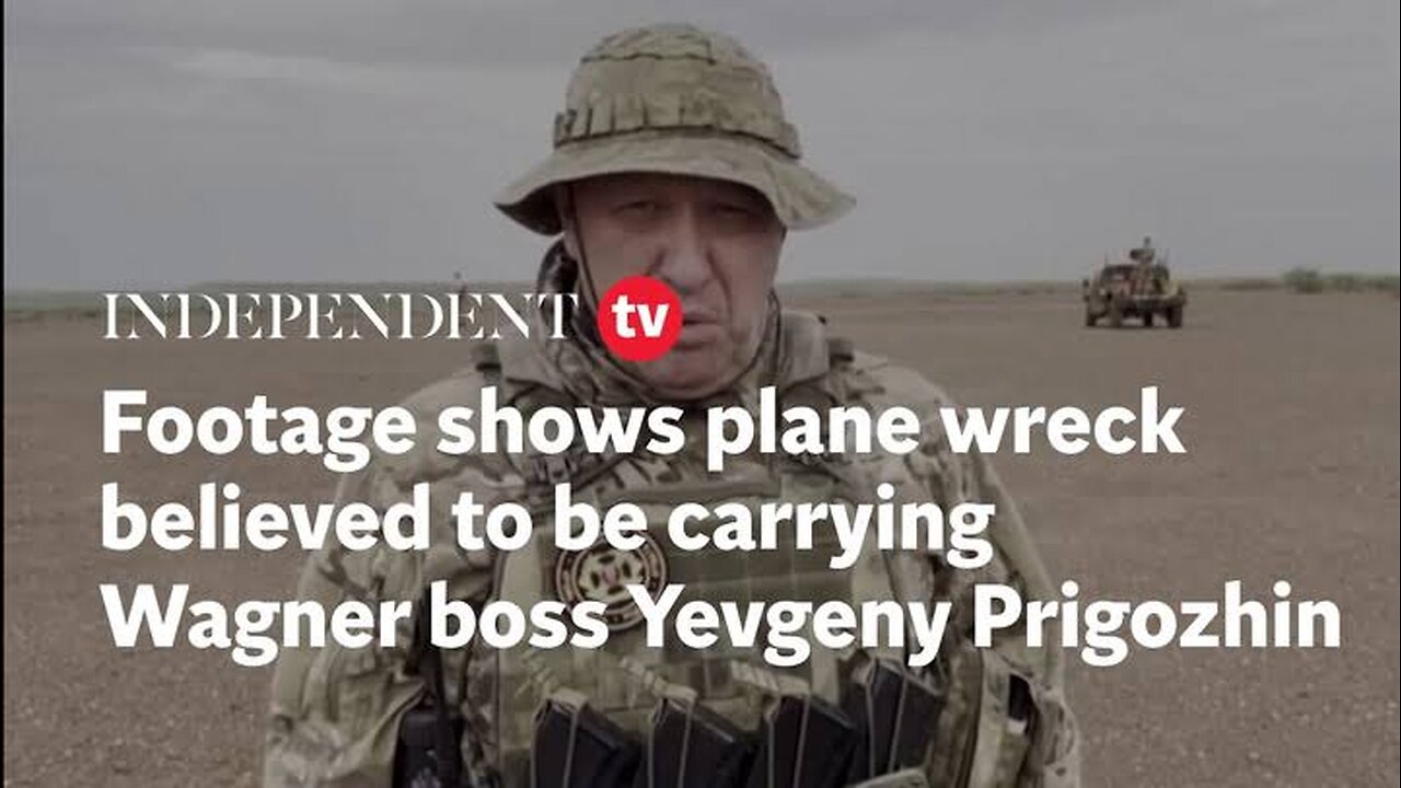 Yevgeny Prigozhin : Wagner Chief "onboard" plane which crashed near Moscow