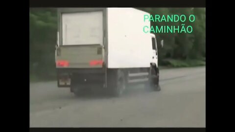 ZAP ZAP: PARANDO O CAMINHÃO COM UMA REDE