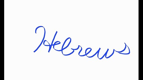 Hebrews Without Chapters