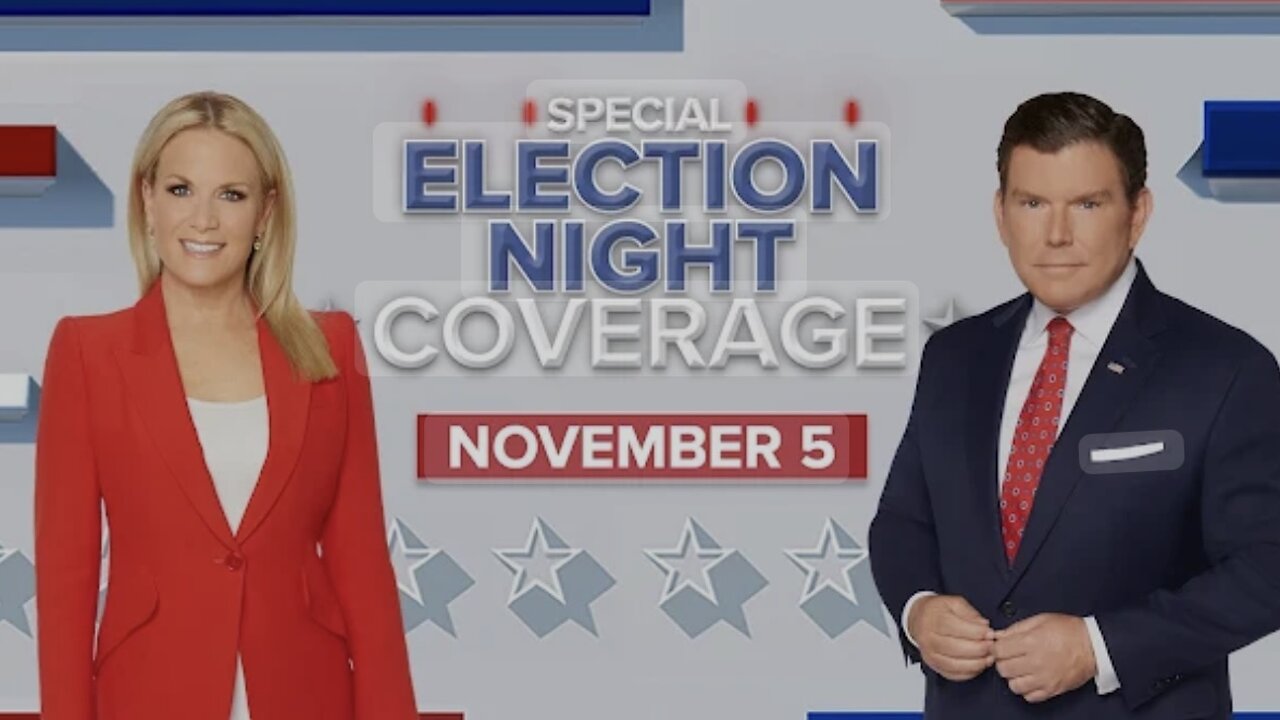 FOX NEWS ELECTION NIGHT COVERAGE🇺🇸 (11/05/24) 3-4pm PST