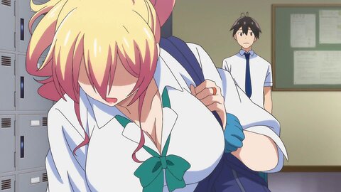 My First Girlfriend Is A Gal - Yukana ignoring Junichi