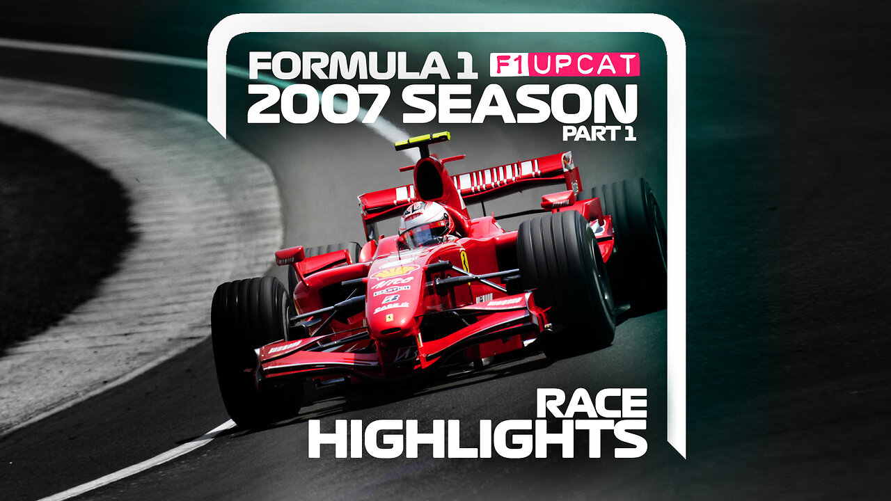 Formula 1 2007 Season Race Highlights #formulaone #fernandoalonso #lewishamilton