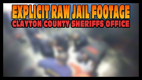 WARNING: Raw jail footage of an inmate being assaulted by police / Clayton County Sheriffs Office