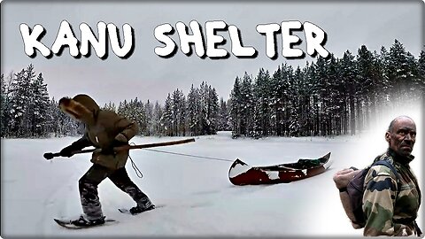 SURVIVAL: Kanu Shelter bei Minus 20 Grad!