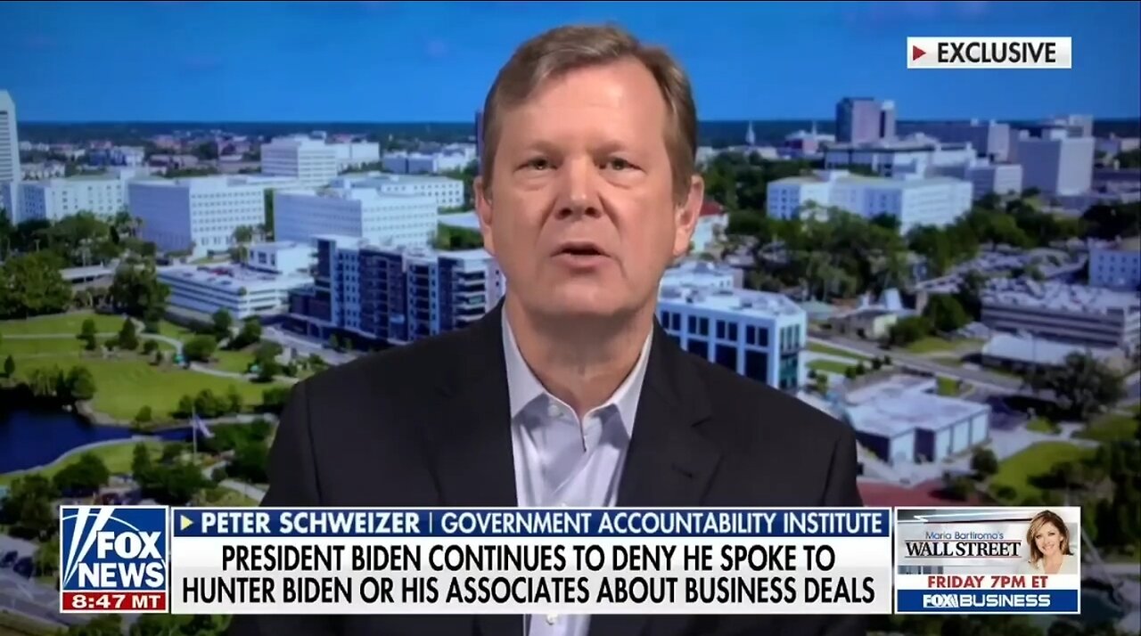 Peter Schweizer: This Still Constitutes Biden Bribery...