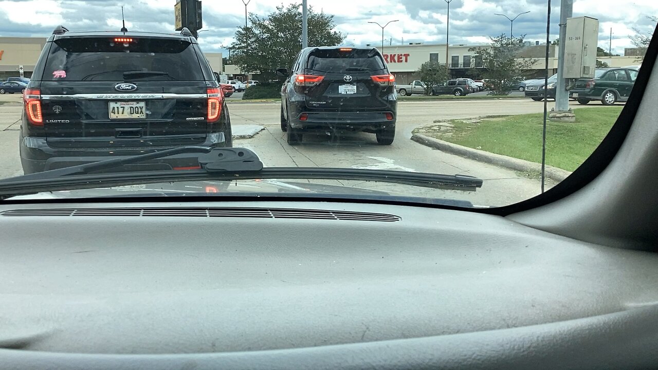 Hammond Walmart to Regions Bank in Ponchatoula Timelapse