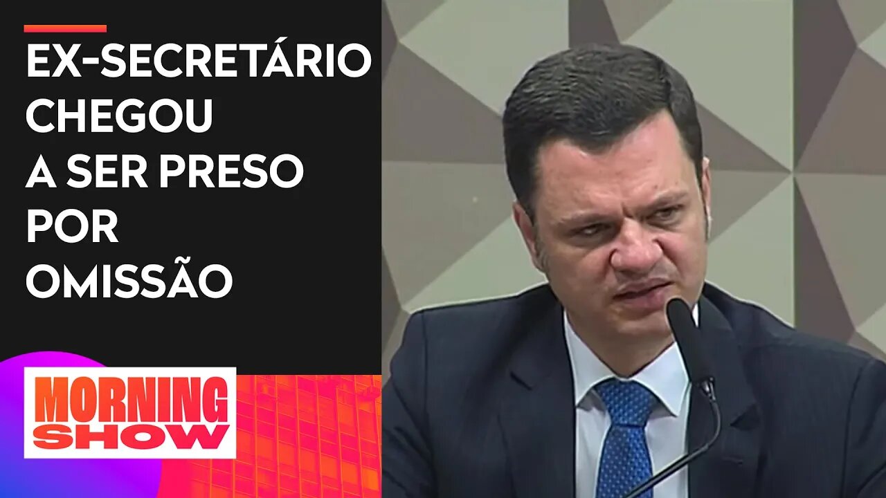 Na CPMI do 8 de Janeiro, Anderson Torres chama minuta do golpe de ‘aberração jurídica’