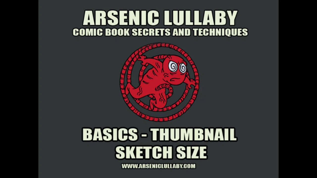 A lesson in Comic Book Illustration BASICS- thumbnail sketch size and dimensions