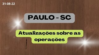 Atualizações sobre as operações