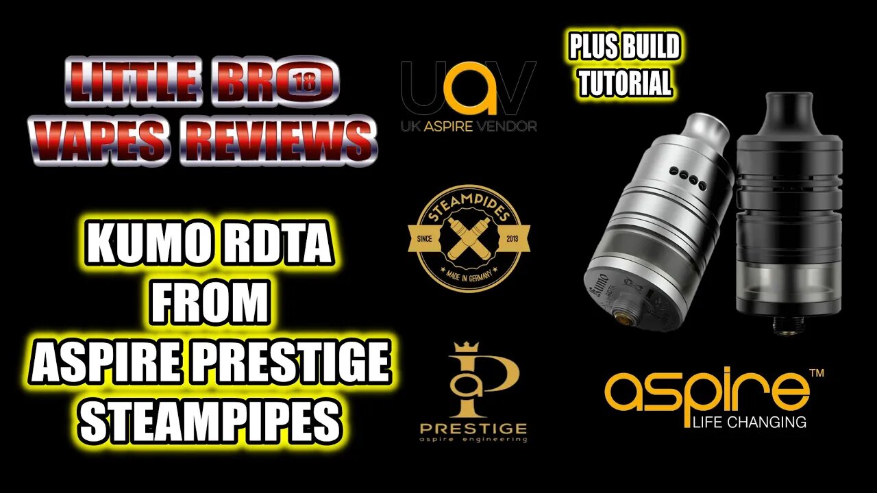 Aspire Prestige SteamPipes Kumo RDTA