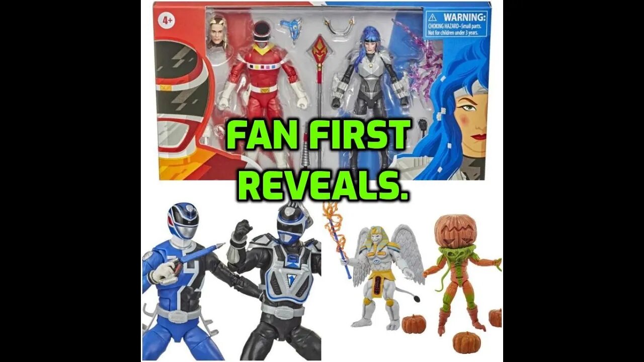 POWER RANGERS LIGHTNING COLLECTION KING SPHINX, PUMPKIN RAPPER, ANDROS,ASTRONEMA, SPD - NINJA KNIGHT