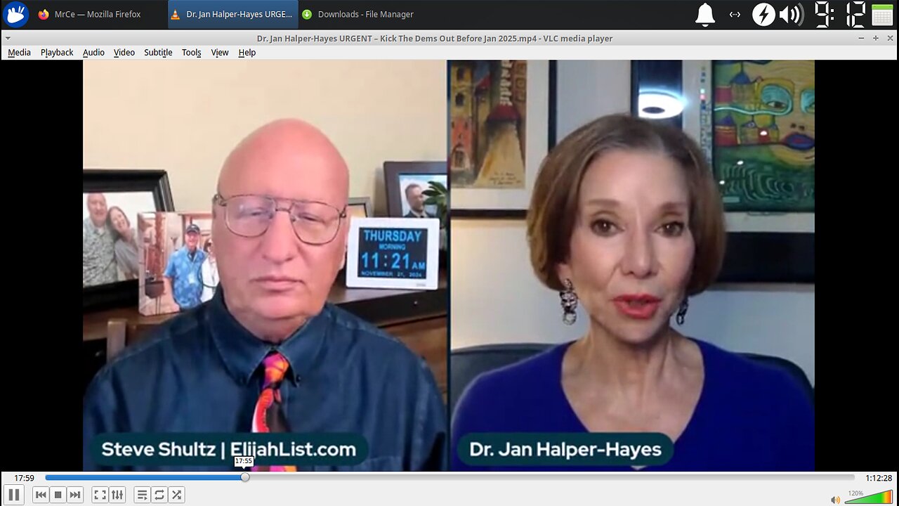 Dr. Jan Halper-Hayes URGENT – Kick The Dems Out Before Jan 2025