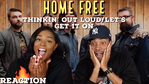 First Time Hearing Home Free "Thinking Out Loud / Let's Get It On" Reaction | Asia and BJ