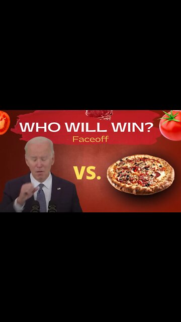 Joe Biden Versus Pizza Slice