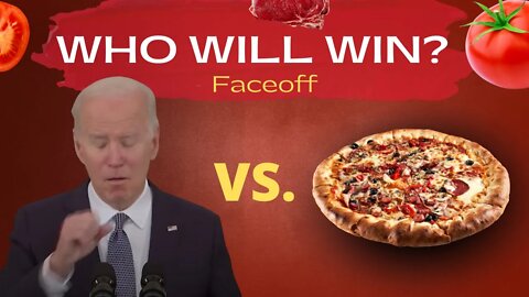 Joe Biden Versus Pizza Slice