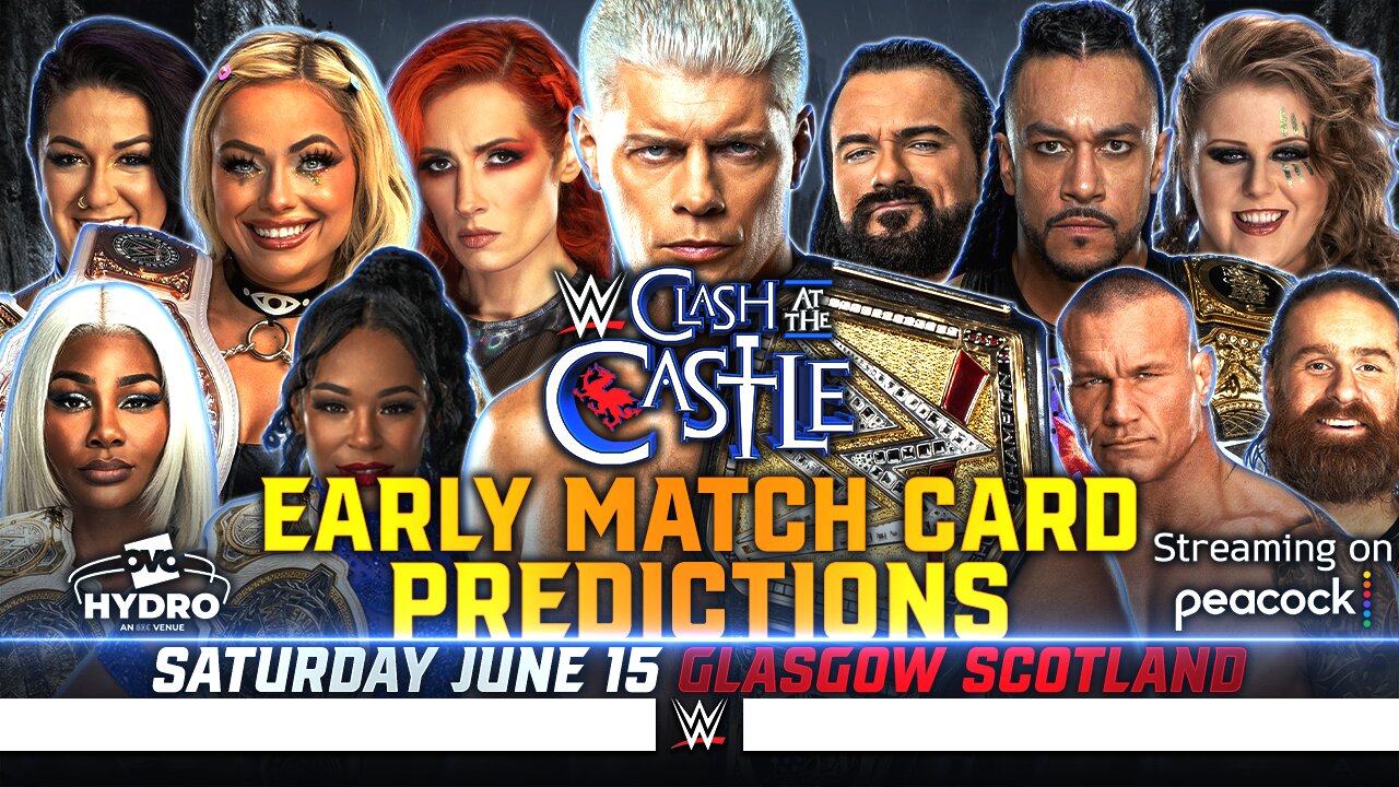 WWE Clash at the Castle 2024 - Match Card Predictions