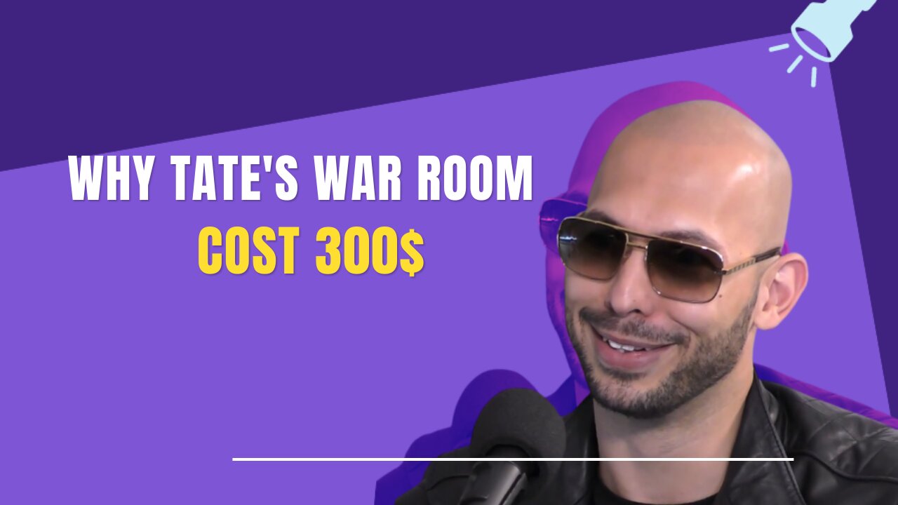 Why Andrew Tate's WAR ROOM Costs $300 | Podcast