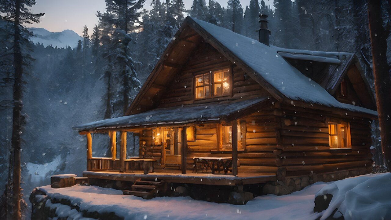 Cozy Mountain Cottage Ambience