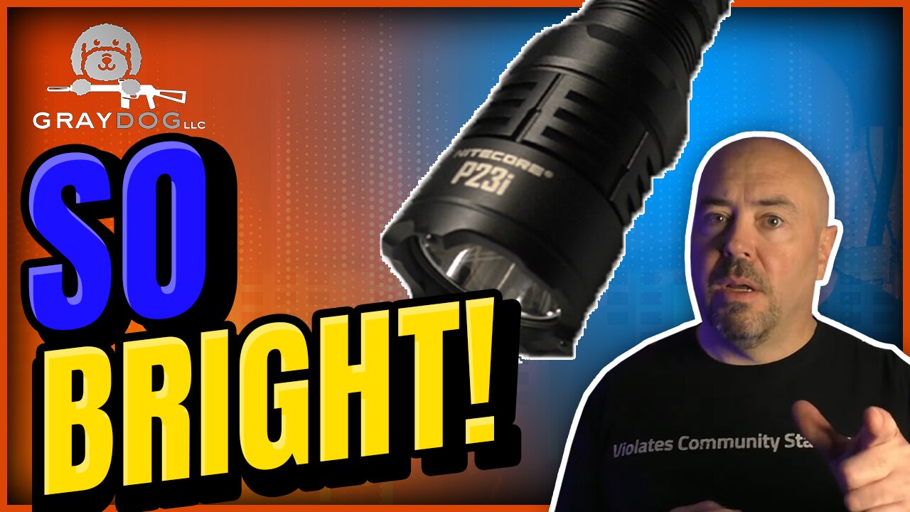 Nitecore P23i: The MOST Powerful Flashlight in its Class!