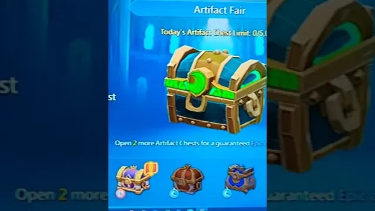 Lords Mobile - Double Artifact Chest Opening!