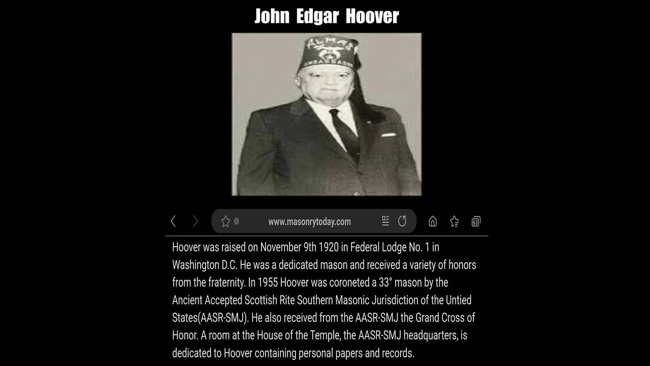 JFK Assassination - Swiss Conspirators FBI Hoover (swiSS) CIA Dulles (swiSS)