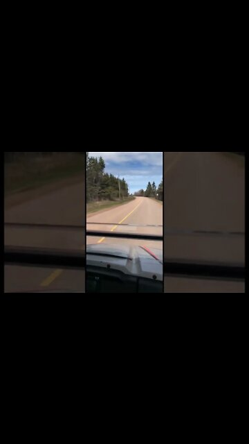 Ripping through town on a side by side