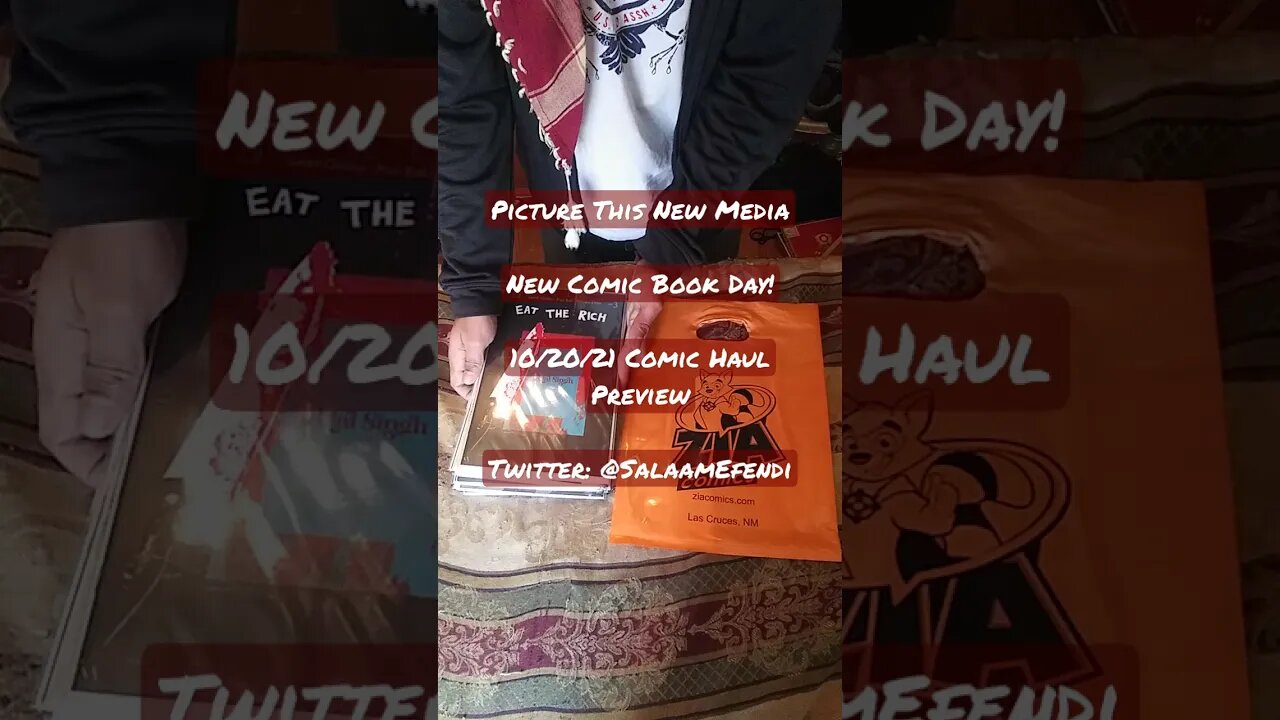 New Comic Book Day! 10/20/21 Comic Haul Preview | Picture This New Media #ncbd #YouTubeShorts
