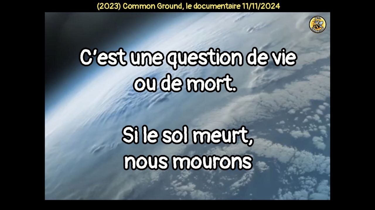 Si le sol meurt, nous mourons.