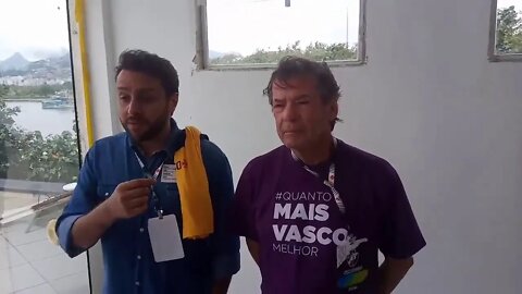 Brant e Salgado juntos convocando os sócios para votarem nesta eleição