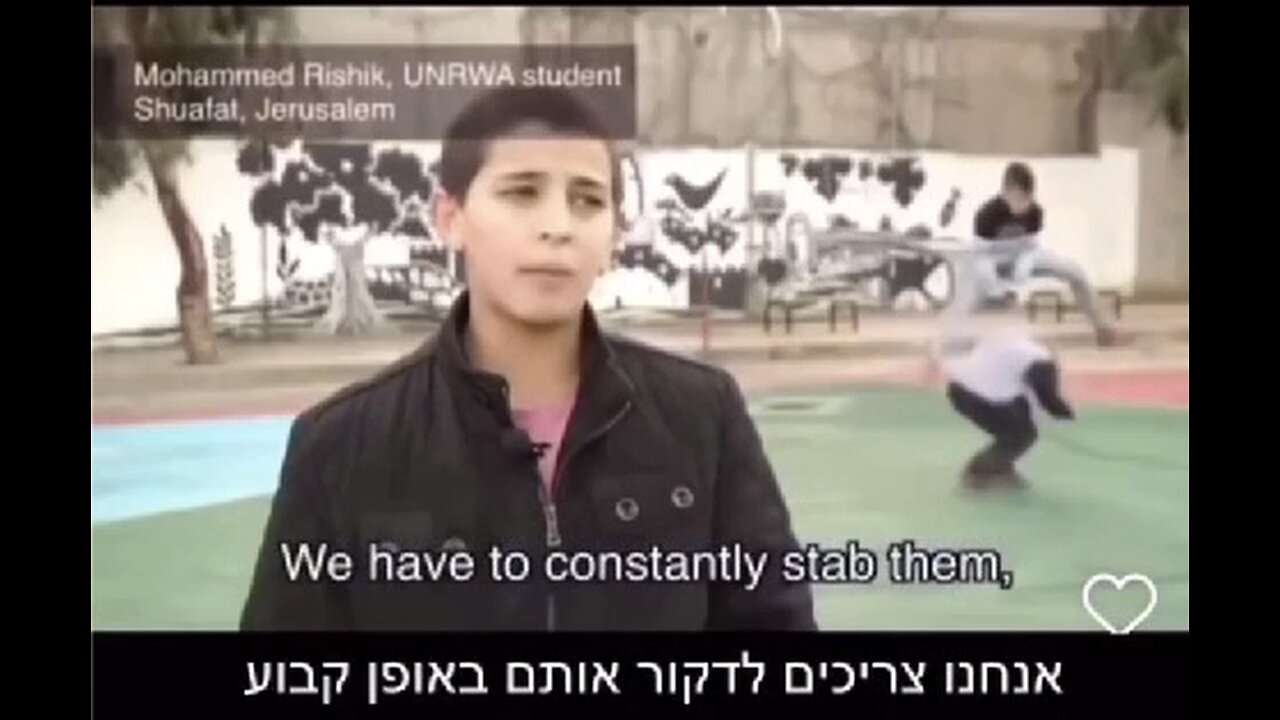 "Palestinian" Children are Indoctrinated into a Life of Terror!