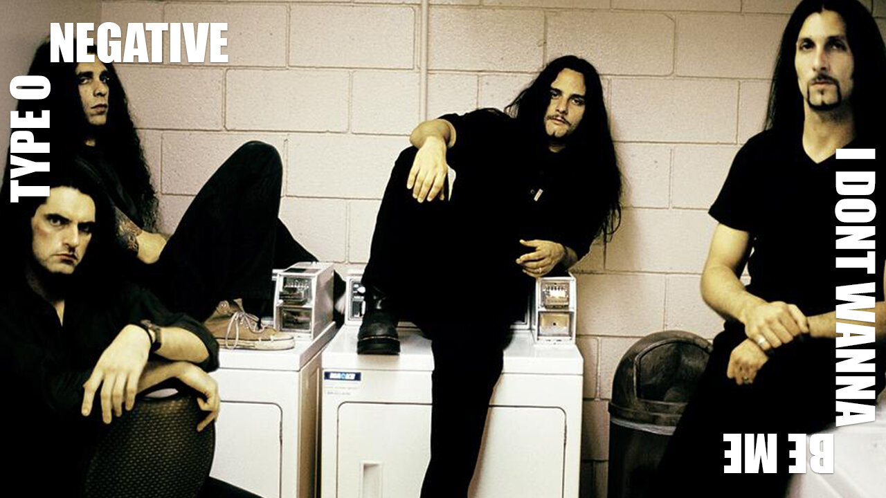 Type O Negative - I Dont Wanna Be Me (OFFICIAL MUSIC VIDEO 4k Widescreen)