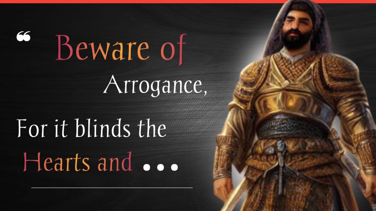 A brave man Khalid bin waleed Meaningful quotes