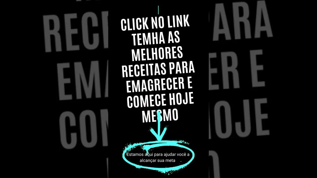 receita para EMAGRECER, click no link e comece hoje mesmo.